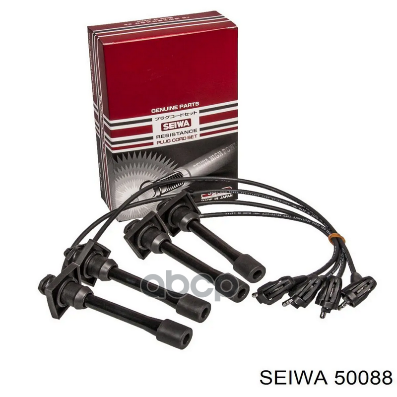Провода высоковольтные Toyota Avensis (T220) 97-00 / Caldina 92-02 4AFE;5AFE;7AFE SEIWA арт. 50088
