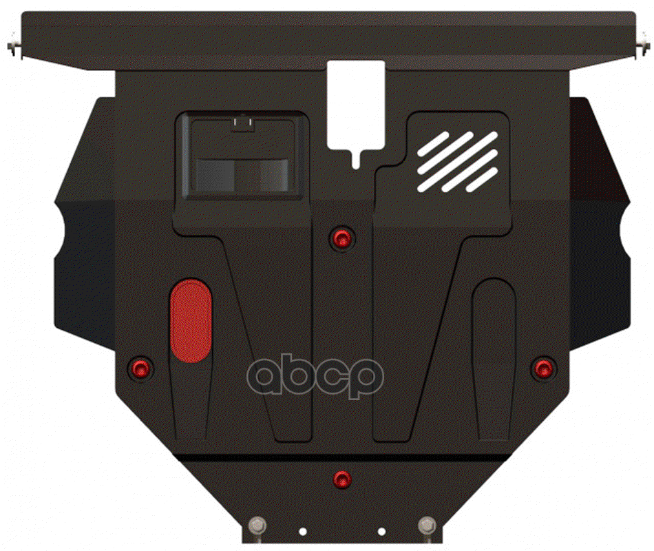 Защита Картера Двигателя И Кпп Toyota Corolla, Тойота Королла V1,4 1,6 1,4D 2,0D, 08/20012006, Сталь 2 Мм Sheriff 24.0648 SHE...