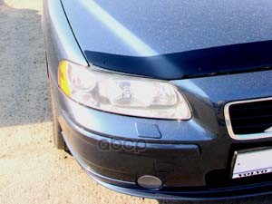 Дефлектор капота темный VOLVO S60 2006-2009, / Вольво С60 SIM арт. NLD.SVOLVS600612