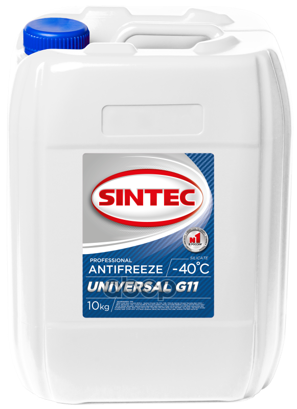 Антифриз Sintec -40 G11 Синий 10Кг SINTEC арт. 800515