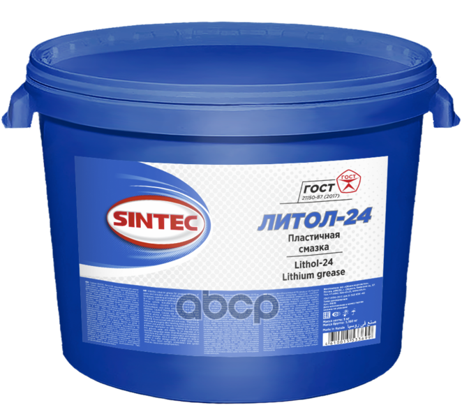 Смазка Литол-24, 5 кг Sintec 81828 SINTEC арт. 81828