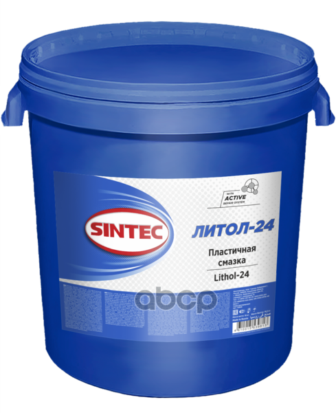 Смазка Sintec Литол-24 СТО пласт.тара 18кг 81909 SINTEC арт. 81909