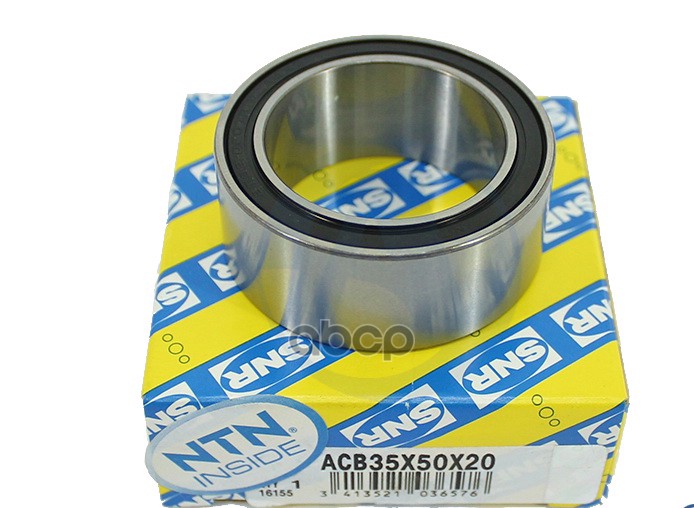 Подшипник Компрессора Кондиционера SNR арт. ACB35X50X20