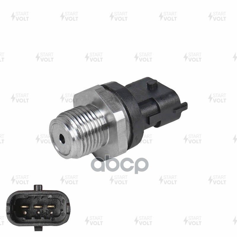 Датчик давления топлива для а/м КАМАЗ с дв. Cummins ISBe (Евро-4)/ЯМЗ-650 (FPS 0007) STARTVOLT арт. FPS0007