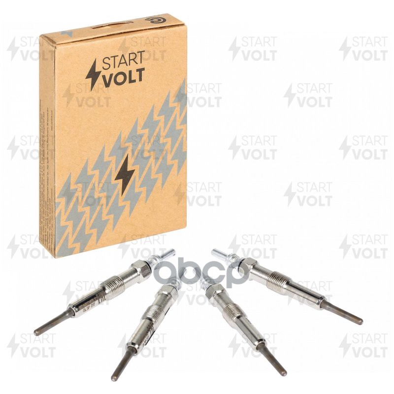 Комплект свечей накаливания (4шт) для автомобилей Renault Duster (10-) 1.5dCi STARTVOLT арт. GLSP508