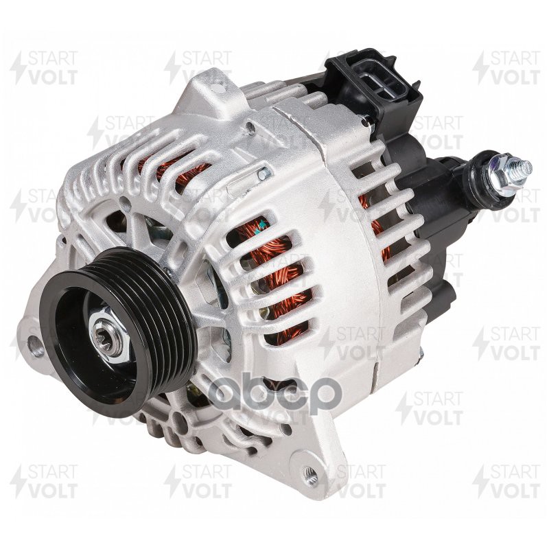 Генератор для а/м Hyundai Santa Fe (00-)/Sonata EF (98-) 2.7i 110A (LG 0843) STARTVOLT арт. LG0843