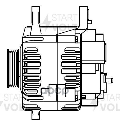 Генератор для а/м Hyundai Sonata EF (01-) 2.0i/Kia Sorento I (02-) 2.5CRDi 110A (LG 0893) STARTVOLT арт. LG0893