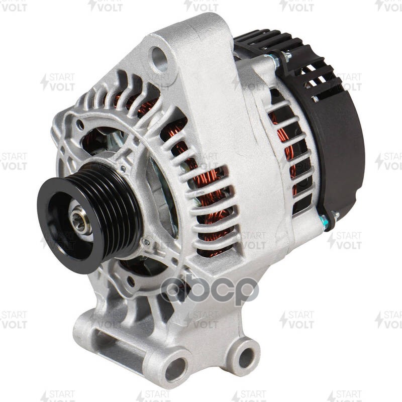 Генератор для а/м Ford Focus I (98-)/Focus II (04-)/Fiesta V (01-) 1.4i/1.6i 80A (LG 1014) STARTVOLT арт. LG1014
