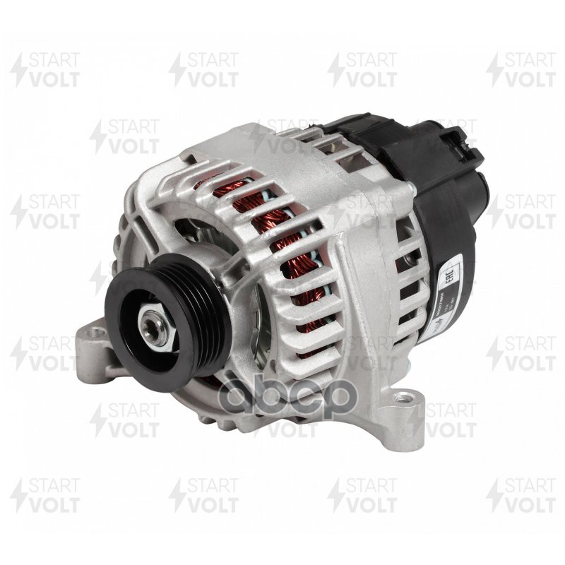 Генератор для а/м Fiat Albea (02-)/500 (07-)/Doblo (01-) 1.4i 105A (LG 1661) STARTVOLT арт. LG1661