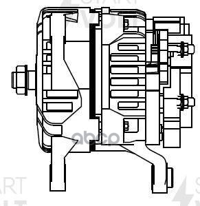 Генератор для а/м Iveco Daily (06-) 3.0HDi 110A (LG 1688) STARTVOLT арт. lg-1688