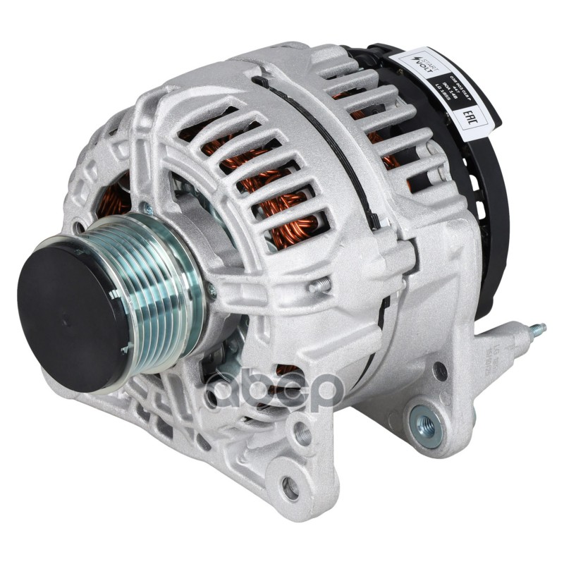 Генератор для а/м VAG Transporter T5 (03-)/Sharan (00-) 1.9TDI 90A (LG 1855) STARTVOLT арт. LG1855
