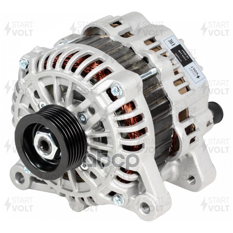 Генератор для а/м Peugeot 307 (00-)/Citroen С4 (04-) 1.4i/1.6i 120A (LG 2017) STARTVOLT арт. lg-2017