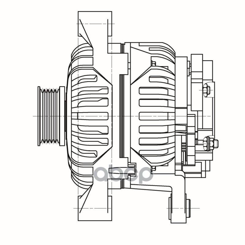 Генератор для а/м Opel Astra G (98-) 1.6i/Zafira A (00-) 1.8i 120A (LG 2127) STARTVOLT арт. LG2127
