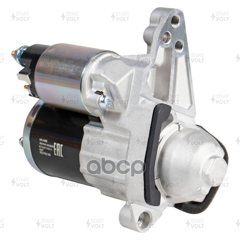 Стартер для а/м Nissan Qashqai II (13-)/Renault Clio (15-) 1.2TCe 0,9кВт LSt 1458 STARTVOLT арт. LSt1458