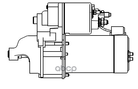 Стартер для а/м Peugeot Partner (08-)/Citroen Berlingo (08-) 1.6HDi 1,4кВт (LSt 2005) STARTVOLT арт. LSt2005