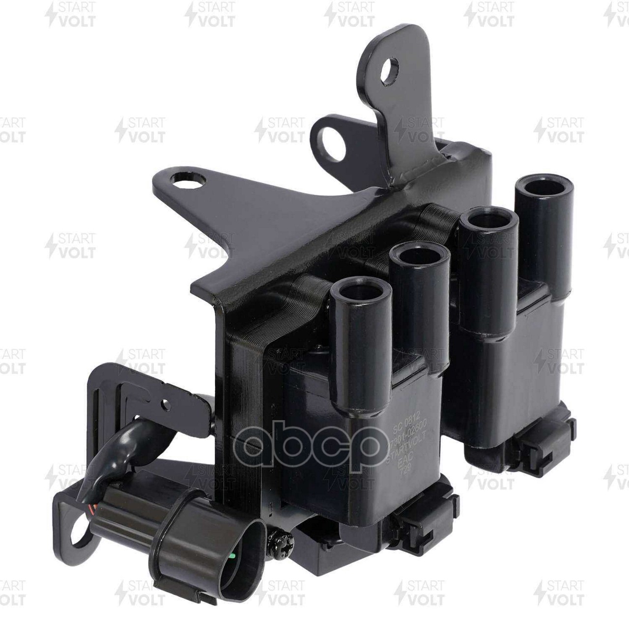 Катушка зажигания для а/м Hyundai i10 (07-) 1.1i (SC 0812) STARTVOLT арт. SC0812