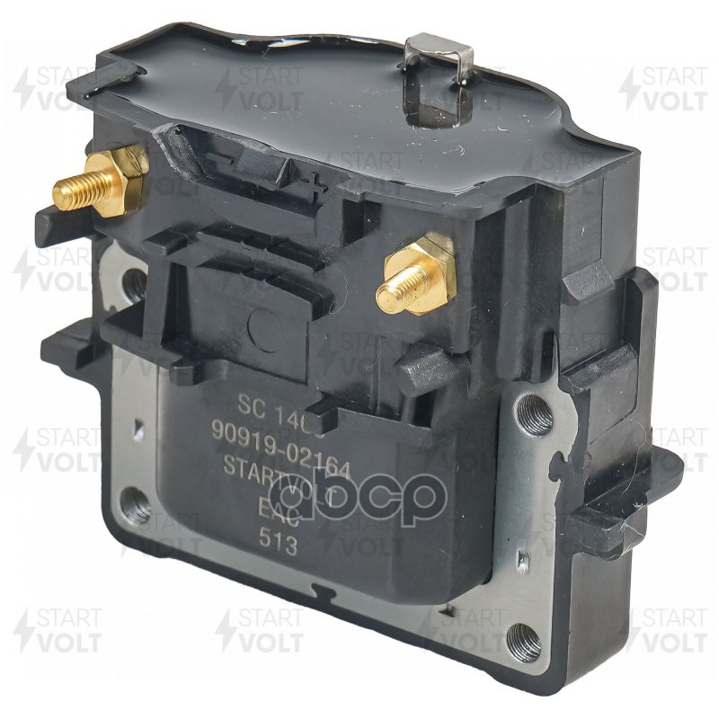 Катушка зажигания для а/м Toyota Corolla E80 (83-)/E90 (87-)/E100 (91-) 1.3i/1.6i (SC 1469) STARTVOLT арт. sc-1469