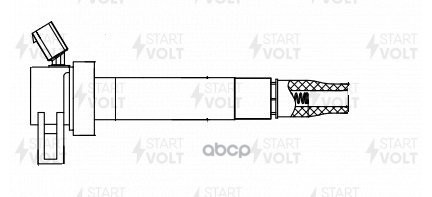 Катушка зажигания для а/м Toyota Nadia (98-)/Corona (96-) 2.0i (SC 2119) STARTVOLT арт. SC2119