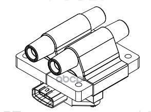 Катушка зажигания для а/м Subaru Forester (97-) 2.0i (SC 221A) STARTVOLT арт. SC221A