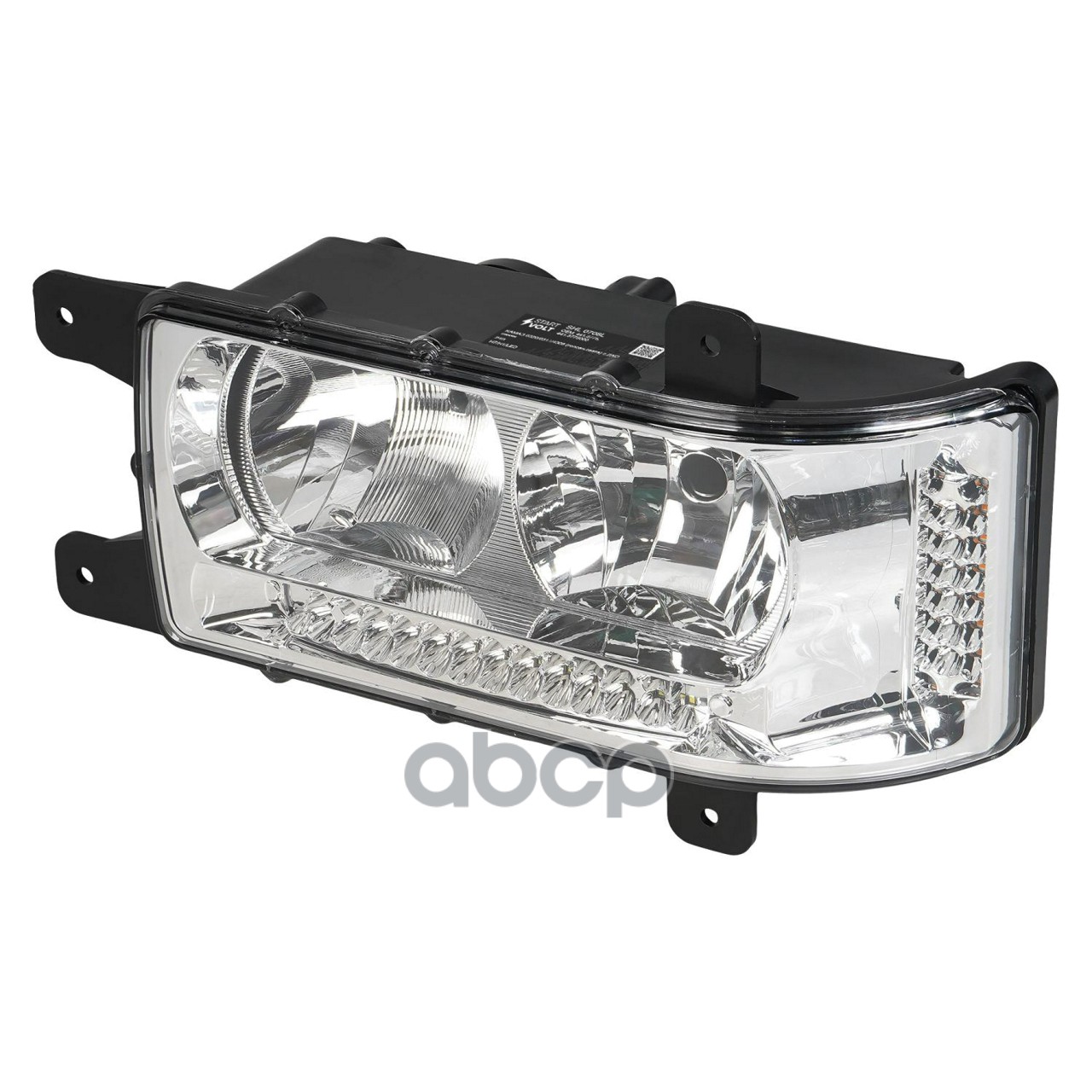 Фара для а/м КАМАЗ 6520/6511/4308 (головн.света) с ДХО левая (SHL 0708L) STARTVOLT арт. SHL0708L