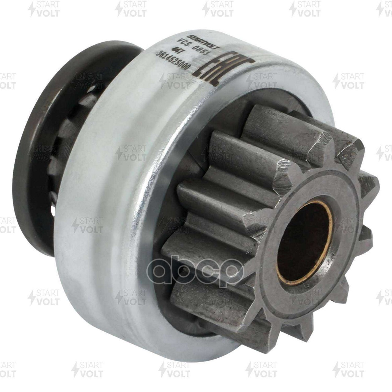 Привод стартера (бендикс) для а/м Kia K5 (20-)/Sorento (20-)/Hyundai Sonata (19-) 2.5GDi (VCS 0851) STARTVOLT арт. VCS0851