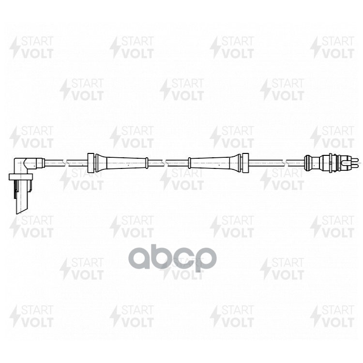 Датчик ABS для а/м Renault Logan (04-)/Sandero (09-) задн. лев. (VS-ABS 0912) STARTVOLT арт. vs-abs-0912