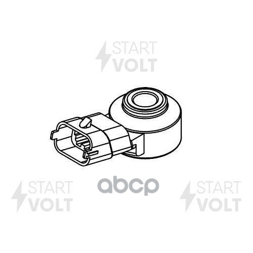 Датчик детонации для а/м УАЗ с дв. ЗМЗ-405/409/ГАЗ с дв. УМЗ 2.7 Evotech (VS-KS 0309) STARTVOLT арт. vs-ks-0309