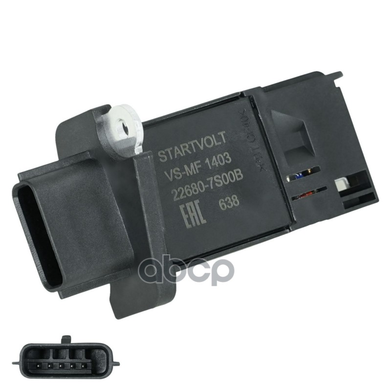 Датчик масс.расх.воздуха для а/м Nissan Qashqai J10 (07-)/X-Trail T31 (07-) 2.0i (без корпуса) (VS-MF 1403) STARTVOLT арт. VS...