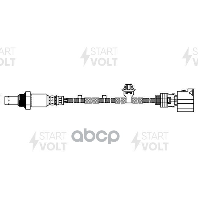 Датчик кисл. для а/м Toyota Highlander (13-)/Lexus RX (08-) 3.5i после кат. 680 мм (VS-OS 1933) STARTVOLT арт. VSOS1933