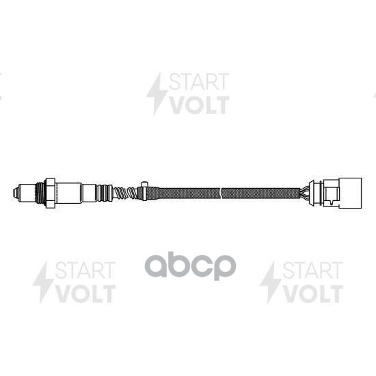 Датчик кисл. для а/м VAG Octavia (96-)/Golf IV (97-) 1.4i-2.0i 750 мм после кат. (VS-OS 1940) STARTVOLT арт. VSOS1940