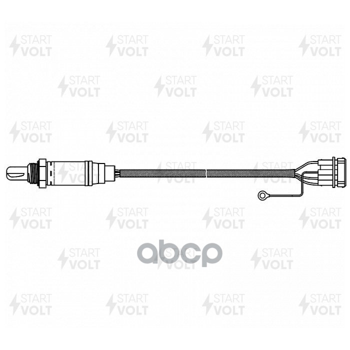Датчик кисл. для а/м VAG Passat (88-)/Golf (91-) 1.8i до кат. 4pin (VS-OS 2125) STARTVOLT арт. VSOS2125