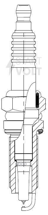 Свеча зажигания для а/м Kia Rio (10-) 1.4i/Hyundai Solaris (10-)/i30 (11-) 1.6i Ir+Pt (VSP 0809) STARTVOLT арт. VSP0809