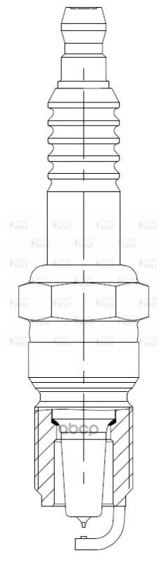 Свеча зажигания для а/м Ford Focus (98-) 1.8i/2.0i/Focus II (04-) 2.0i Ir+Pt (VSP 1003) STARTVOLT арт. vsp-1003