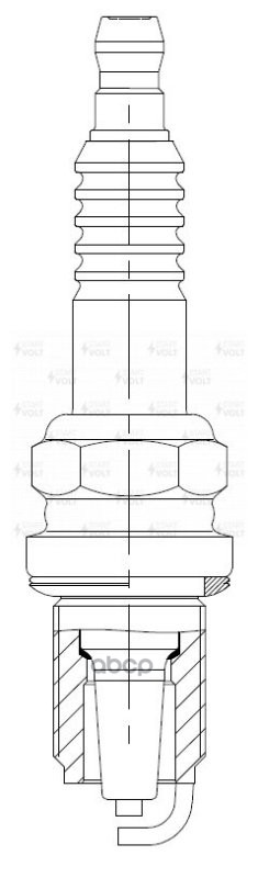 Свеча зажигания для а/м Nissan Maxima J30 (88-) 3.0i/Kia Rio (00-) 1.5i (VSP 1405) STARTVOLT арт. VSP1405