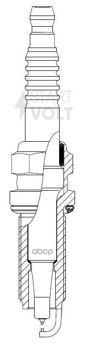 Свеча зажигания для а/м Nissan Murano II (10-) 3.5i/Infiniti FX (12-) 3.7i Ir+Ir (VSP 1416) STARTVOLT арт. VSP1416