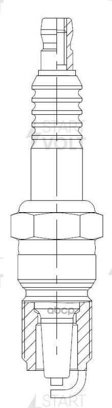 Свеча зажигания для автомобилей Mercedes-Benz E W124 (84-)/E W190 (82-) 2.0i/2.3i STARTVOLT арт. VSP1506