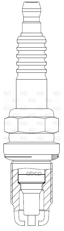 Свеча зажигания для а/м VAG Octavia A5 (04-)/Golf V (03-) 1.4i/1.6i (VSP 1803) STARTVOLT арт. VSP1803