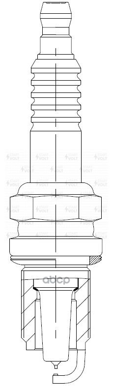 Свеча зажигания для а/м Toyota Camry V40 (06-) 2.4i/Corolla E12 (01-) 1.8i Ir+Pt (VSP 1903) STARTVOLT арт. VSP1903