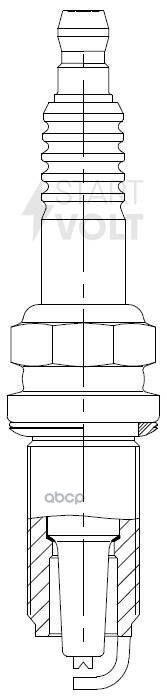 Свеча зажигания для а/м Toyota Land Cruiser Prado J120 (02-) 4.0i (VSP 1905) STARTVOLT арт. VSP1905