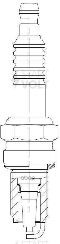 Свеча зажигания для м,т Honda ан. DCPR6E VSP2309 STARTVOLT арт. VSP2309