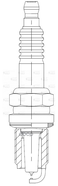 Свеча зажигания для а/м Suzuki Grand Vitara II (05-) 2.0i Ir+Pt (VSP 2403) STARTVOLT арт. VSP2403