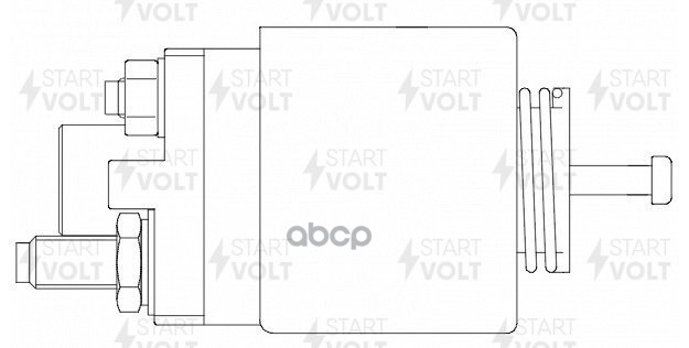 Реле втягивающее стартера для а/м Chevrolet Cobalt (11-) 1.5i (тип Delco) (VSR 0516) STARTVOLT арт. VSR0516