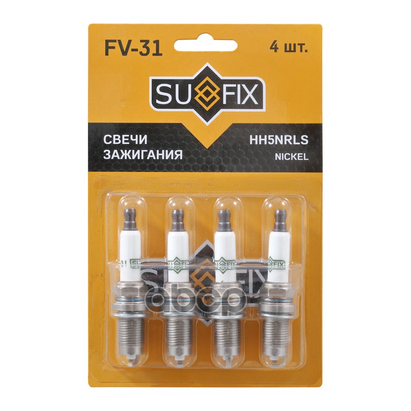Свеча Зажигания (Nickel) SUFIX арт. FV31