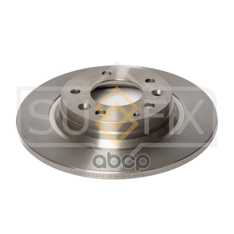 Диск тормозной задний (280x10) MAZDA 6(GG/GH) 02 / 323(BJ) 01-04 / 626(GF) 98-02 / Premacy(CP) 99 FX-1172 SUFIX арт. FX-1172