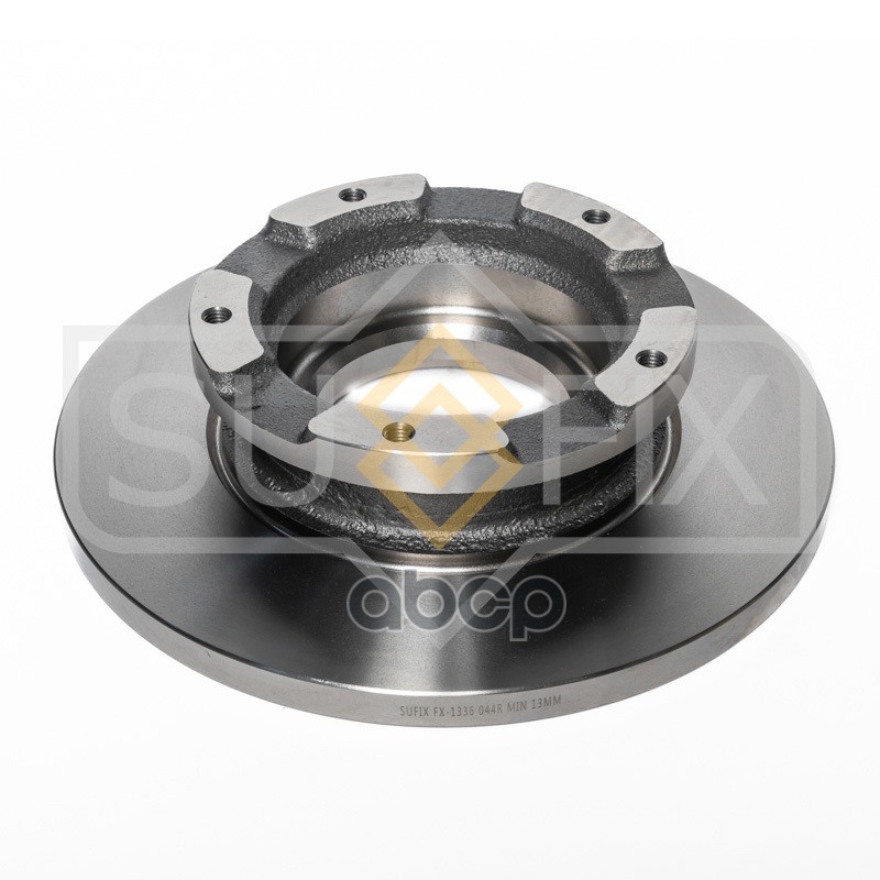 Диск тормозной задний (288x16) FORD Transit 12 / Tourneo 16 FX-1336 SUFIX арт. FX-1336