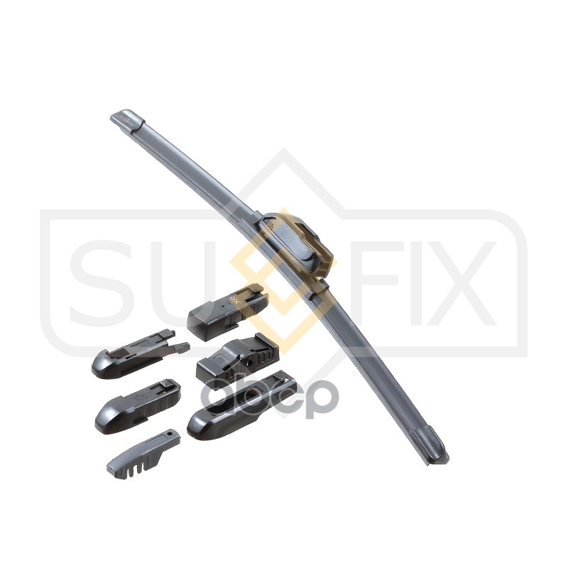 Щетка Стеклоочистителя Бескаркасная, 350Мм 350 Mm Sw-2014 SUFIX арт. SW-2014