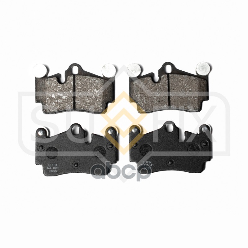 Колодки тормозные задние AUDI Q7(4L) 06, PORSCHE Cayenne I 01, VW Touareg(7L) 02 SX-1041 SUFIX арт. SX-1041