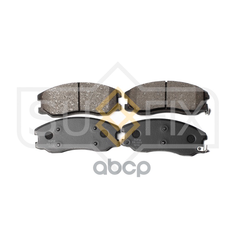 Колодки тормозные передние CHEVROLET Captiva 2.0D-3.2 06, OPEL Antara 2.0D-3.2 06 SX-1077 SUFIX арт. SX-1077