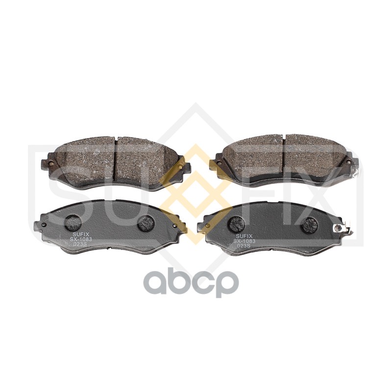 Колодки Тормозные Дисковые | Перед Прав/Лев | SUFIX арт. SX1083