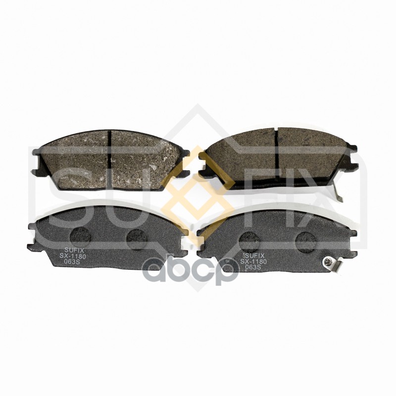 Колодки Тормозные Передние Hyundai Accent 05/Lantra 95/Pony 95/Getz 01 Sx-1180 SUFIX арт. SX-1180